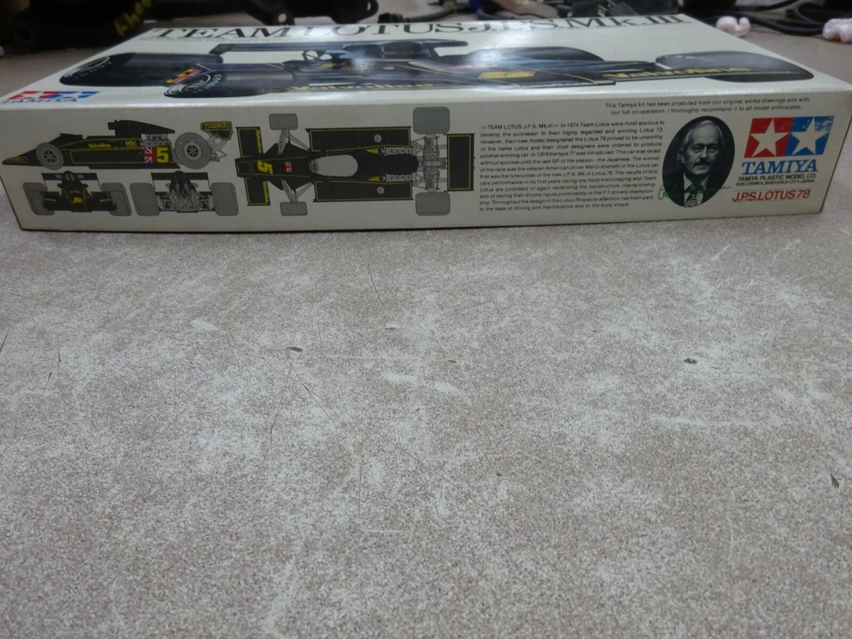 TAMIYA TEAM LOTUS J.P.S.M.k. III 1/20 | eBay