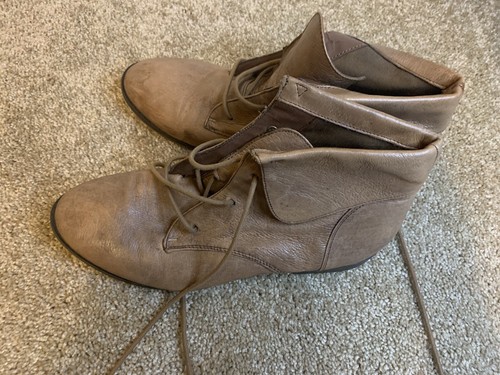 Women’s Brown Steve Madden Leather Boots Size 8.5 - Picture 7 of 7