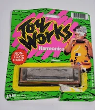 1991 NEW IN PACK JA-RU INC. Toy Works Harmonica No.1242 