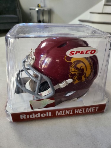 Drake London Autographed/Signed Mini Helmet Beckett COA USC Trojans B - Picture 7 of 8