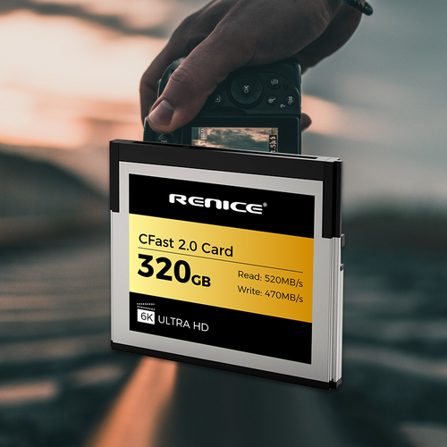 CFast 2.0 Renice 320G für professionellen Kamerafotografen für H6D-100C