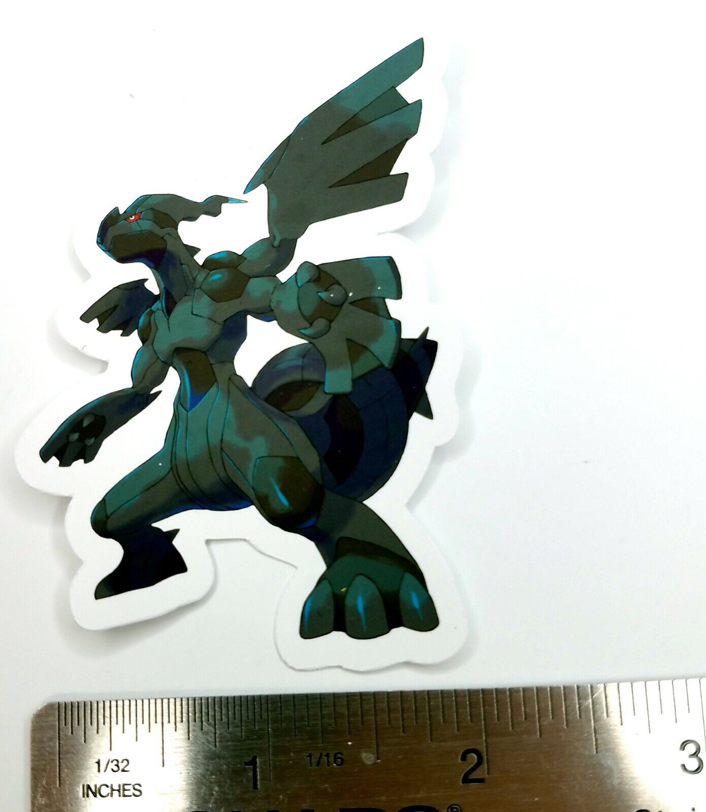  Kyurem, Reshiram, Zekrom - 3 Legendary Vinyl Sticker Set : Toys  & Games