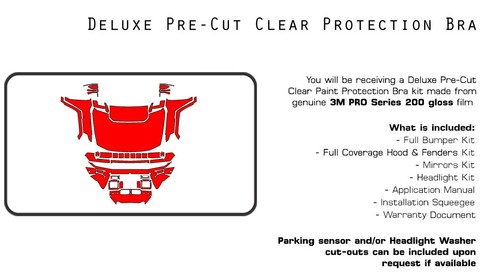 GMC Hummer EV 2023-2025 3M PRO Series PreCut Paint Protection Film Clear Bra PPF - Bild 5 von 6