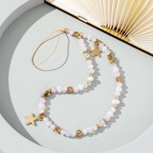 Multicolor Mobile Phone Chains Telephone Jewelry Beaded Strap Beaded Lanyard - 第 6/12 張圖片