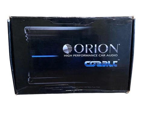 Rare ORION AMP COBALT CO8001 MONOBLOCK CAR AUDIO AMPLIFIER CLASSIC OPEN BOX