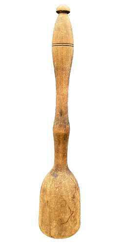 Primitive Wooden Pestle Mallet Masher Kitchen Tool Original Patina 12.5" Vintage - Imagen 2 de 10
