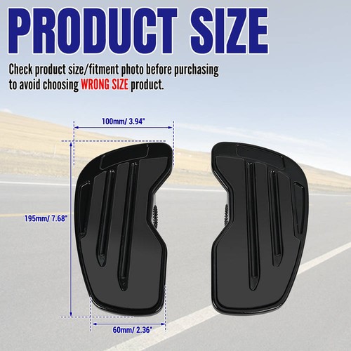 Pie delantero estribo para Nightster 975 RH975 2022-2023 Rider reposapiés ancho - Imagen 2 de 9