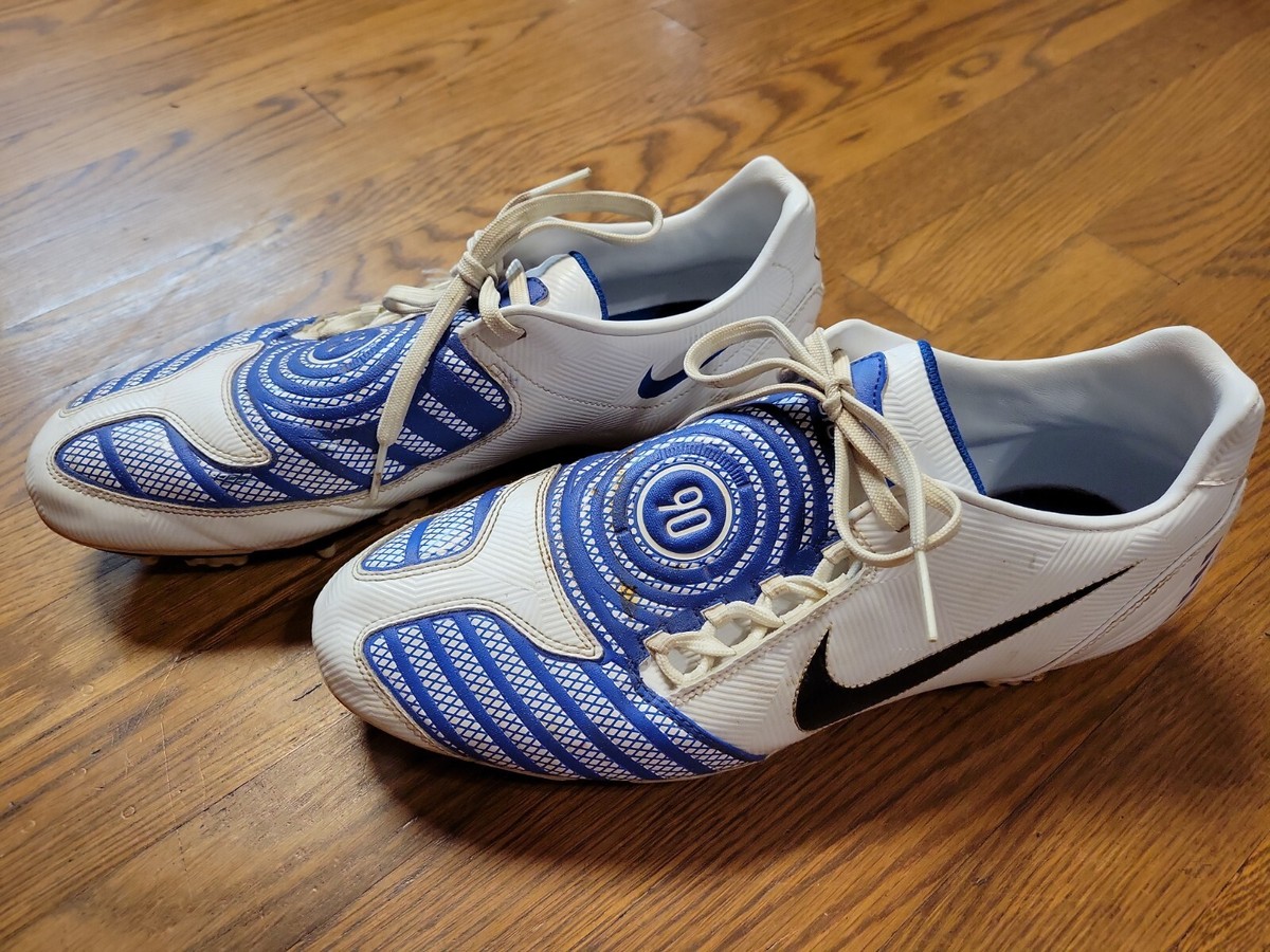 318887 104 Nike Total90 Shoot II 2 F White Black Blue Sapphire Cleats Soccer 13 eBay