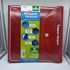 Mead Trapper Keeper Red 1.5" 3 Ring Binder Folio Pocket 2013 Vtg Retro Style