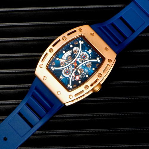 Nuovo Orologio Uomo Creativo Moda Quarzo Anologo Orologio Da Polso Impermeabile Orologi - Foto 5 di 9