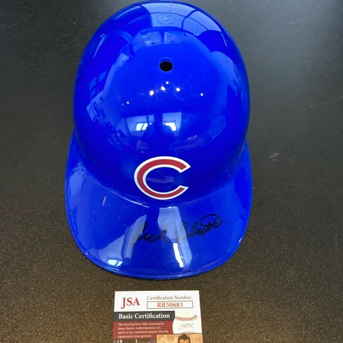 Rick Bladt Signed Full Size Chicago Cubs Baseball Helmet 1969 Cubs JSA COA - Picture 1 of 5