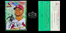 2023 Topps Chrome Platinum Willson Contreras /99 Toile White & Green Refractor