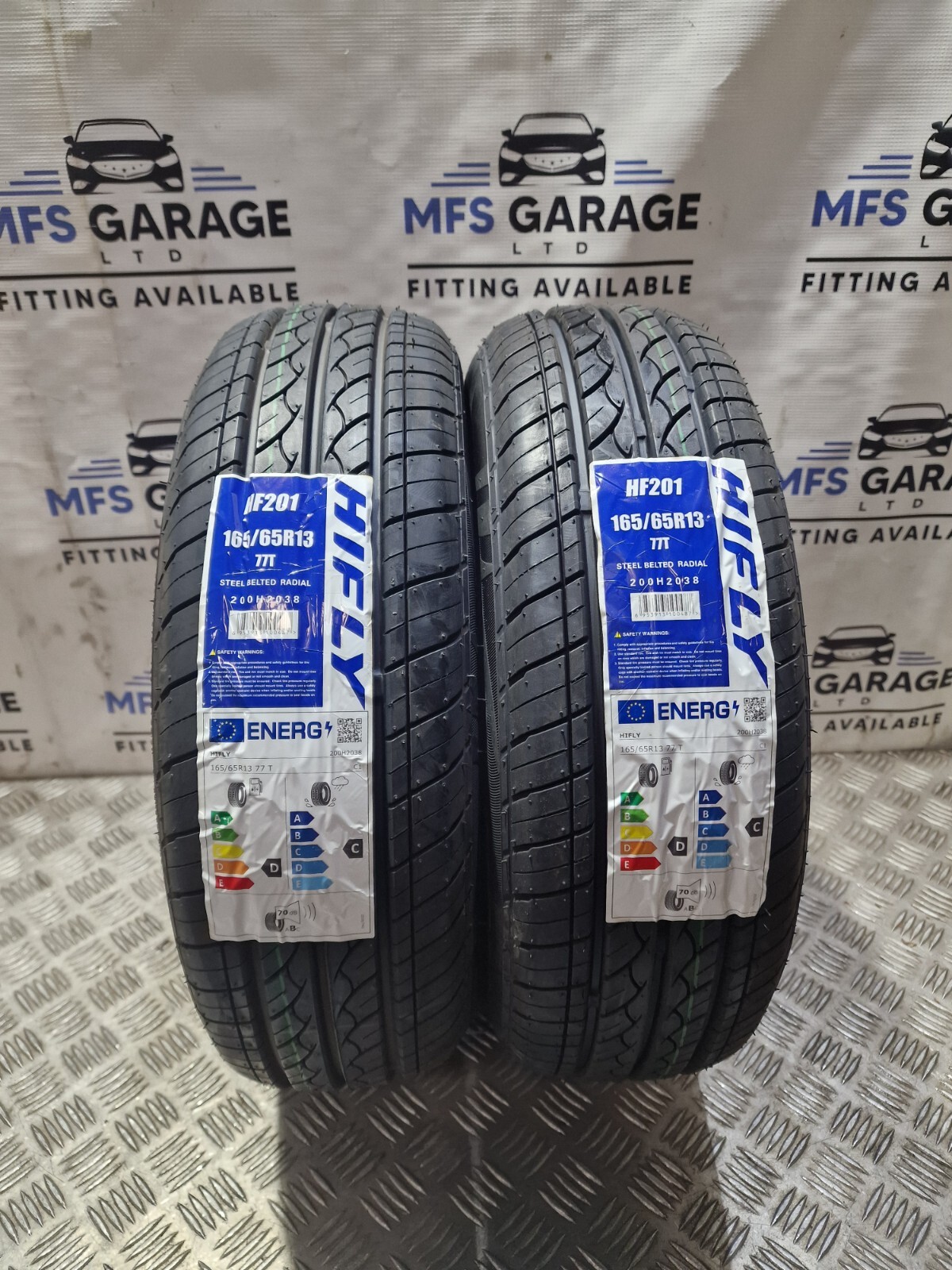 165/65R13 Hifly HF201 165 65 R13 TWO TYRES