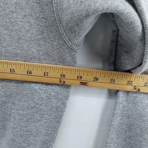 Boys Youth champion sweater youth L university gray crew neck pullover fleece - Picture 5 of 9
