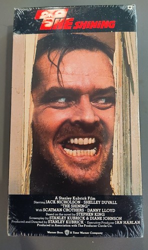 The Shining VHS - Jack Nicholson 1990 Horror Brand New Factory Sealed! - Bild 1 von 6