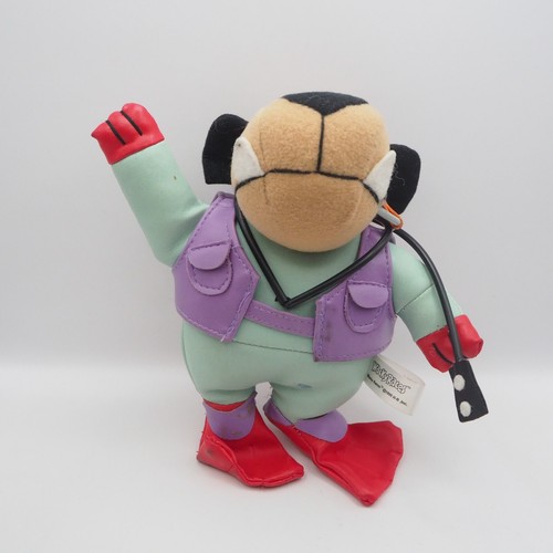 Wacky Races C0407 Muttley Perro Buceo Sol.L Peluche 7" Muñeca Juguete Hanna-Barbera - Imagen 2 de 16