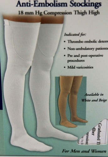 Calze Antiembolia Activa Alta Compressione Coscia o Ginocchio 18mmHG OT, CT, IT - Foto 5 di 10
