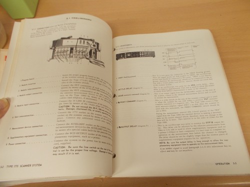 The Original Instruction Manual- General Radio Type 1770 Scanner System - Picture 9 of 12