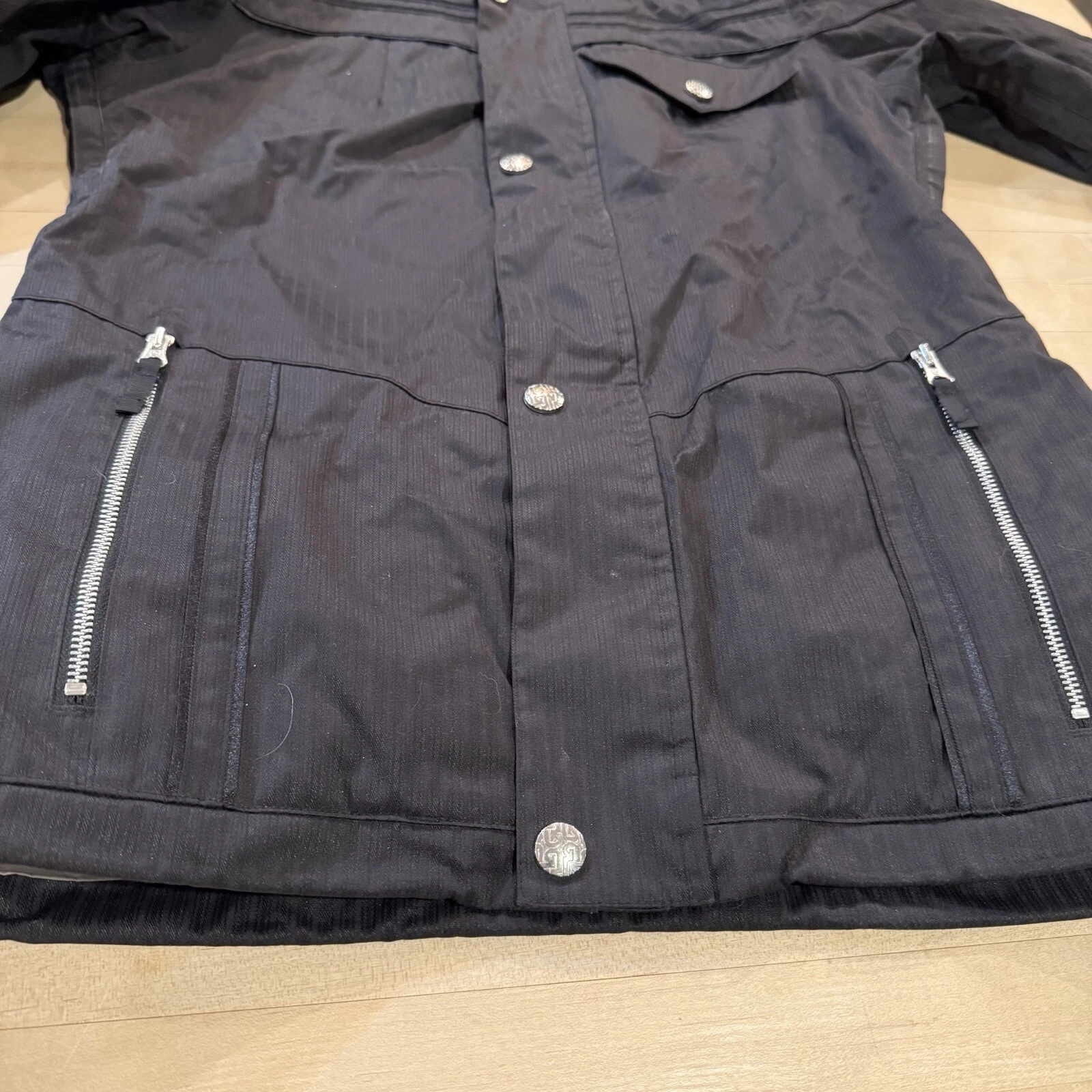 burton dryride document hooded shell winter ski snowboarding jacket
