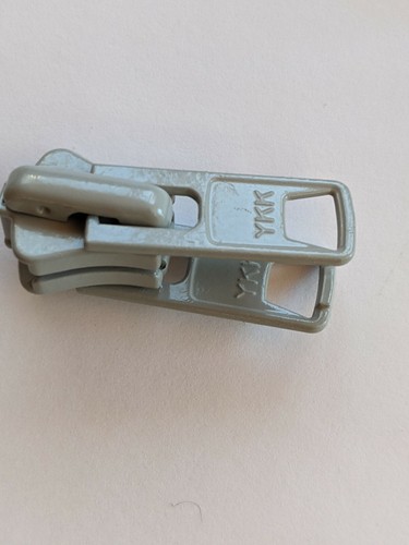 YKK #10 Vislon Sliders DOUBLE or SINGLE & Tape WHITE, BLACK, BEIGE, GRAY - Picture 25 of 44