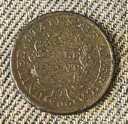 1803 Draped bust half cent , VG - Picture 5 of 7