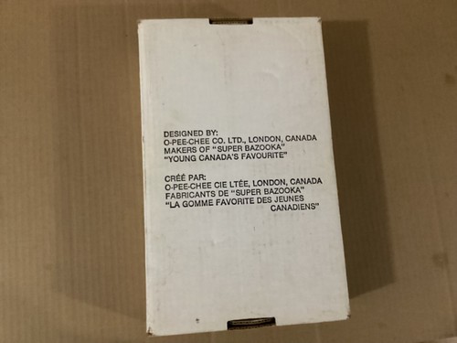 1980's. OPC. Bazooka NHL card Locker Box - Picture 2 of 5