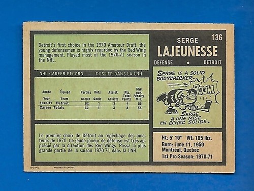 1971-72 OPC O PEE CHEE HOCKEY CARD + ERROR VARIATION 133-264 & BOOKLET SEE LIST - Picture 14 of 472