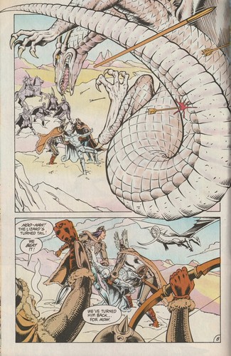 DC Comics DragonLance Issue No 19  Part 3 Of 4 1st Edition 1st Printing May 1990 - Picture 10 of 24