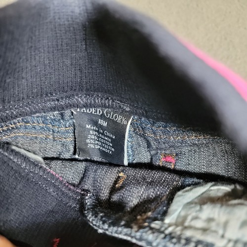 Lot of baby Girl pants Size 18 M 18 Month Faded Glory Garanimals Circo - Picture 12 of 21