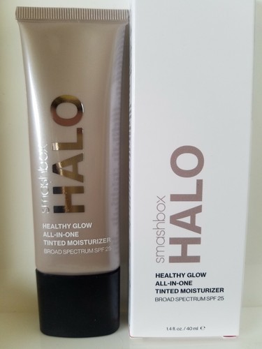 Smashbox Halo Healthy Glow All-in-One getönte Feuchtigkeitscreme LSF 25 - hellbraun dunkel - Bild 3 von 8