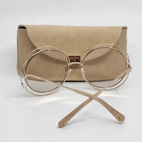 Limited Edition CHLOE CARLINA Sonnenbrille mit PERLE 58mm UVP 495 $ SELTENER FUND  - Bild 4 von 12