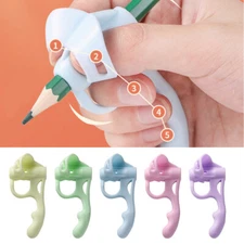 Children Pencil Training Pen Writing Aid Grip Posture Correction Tools US