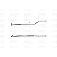 NAP carPARTS Abgasrohr FüR Hyundai IX35 LM 1.7 Crdi KIA Sportage SL CAC10300