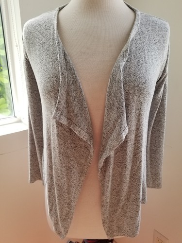 Gap Kids Girls size L (10) Gray Open-Front Lightweight Cardigan