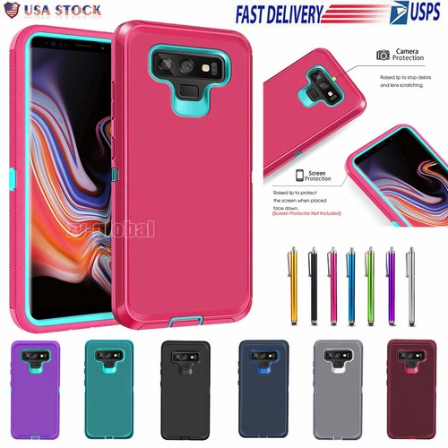 For Samsung Galaxy Note 9 Heavy Duty Case Hybrid Silicone Shockproof Phone Cover