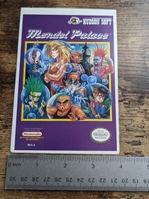 Authentic Vidpro Card Mendel Palace Kay Bee Toys R Us NES Nintendo Memorabilia