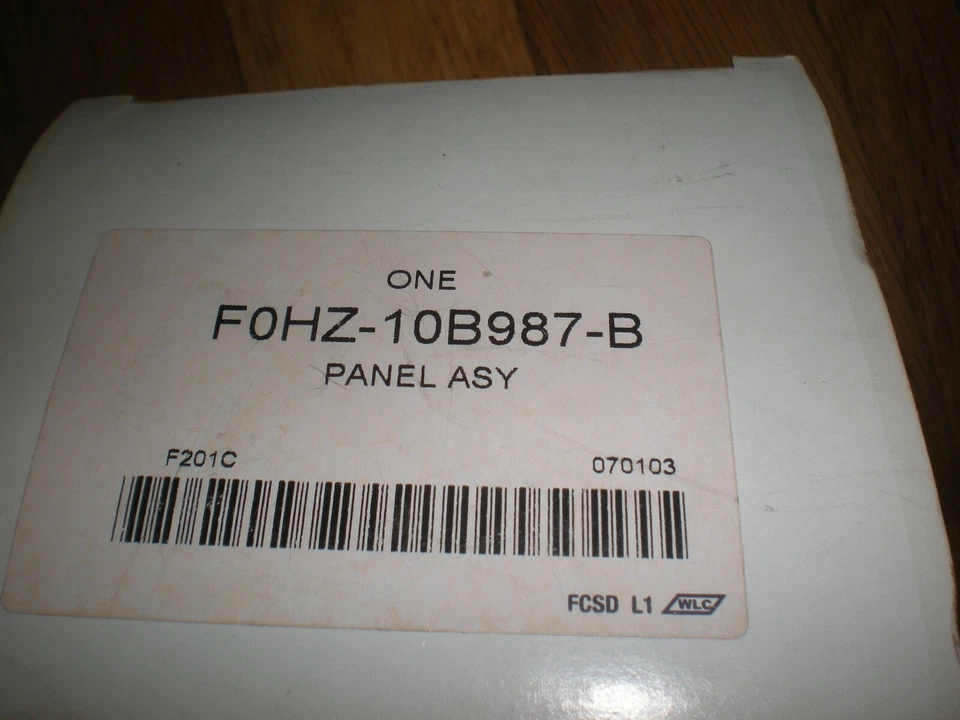 Panel indicador de advertencia Ford B600 B700 1990 1991 F0HZ-10B987-B nuevo de lote Foto 4 de 4