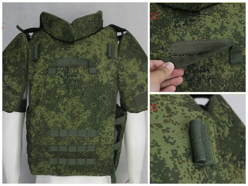 Tactical Russian Bulletproof Vest 6B45 Training Protective Set Cosplay - Picture 4 of 25
