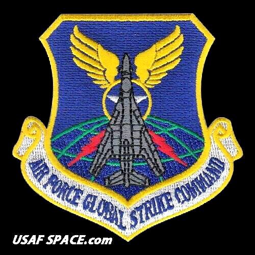 AIR FORCE -GLOBAL STRIKE COMMAND-B-1B LANCER - AFGSC B-1B - ORIGINAL USAF PATCH - Picture 3 of 3