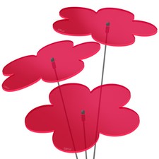 SUNPLAY Sonnenfänger Ø20cm Sets Suncatcher Gartenstecker Blumen Farbwahl