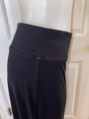 Falda FREE PEOPLE Negra Tejida Columna Recta Bodycon Midi Pull-On Talla M - Imagen 5 de 11