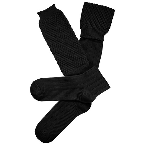 Highlander Scottish Kilt Hose Bubble Top Socks Traditional Tartan Kilt Socks - Picture 19 of 20