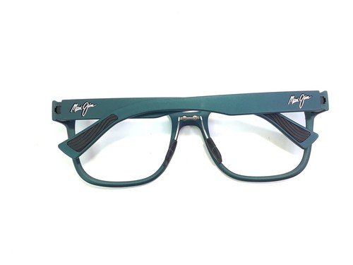 Maui Jim Sunglasses PAULELE 660-03 Matte Teal-Blue Eyewear Frame Only Italy Made - Picture 3 of 4