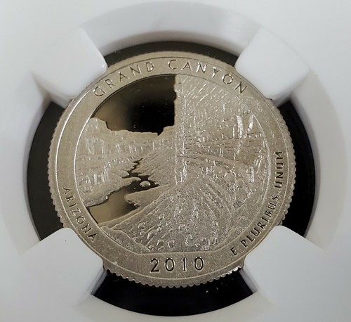 2010 S Clad 25c Grand Canyon NP State Quarter-NGC PF69 Ultra Cameo - Picture 1 of 4