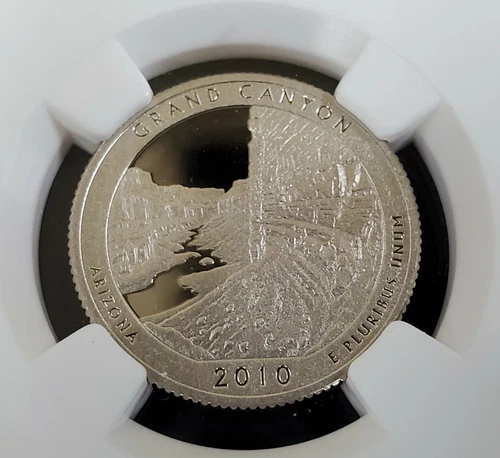 2010 S Clad 25c Grand Canyon NP State Quarter-NGC PF69 Ultra Cameo