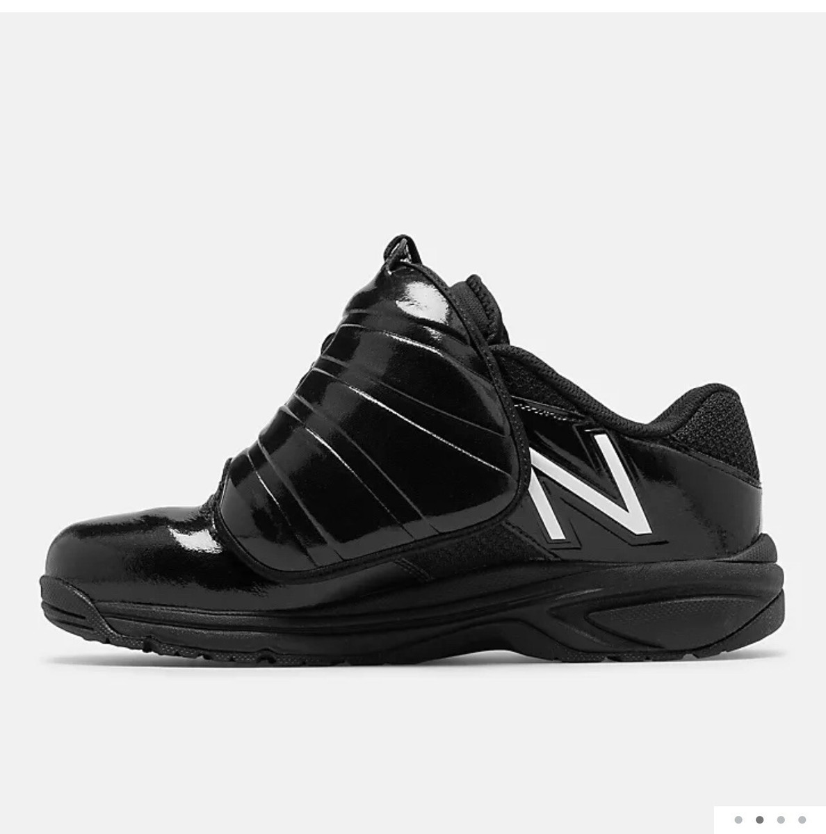 New Balance White Black Baseball 460v3 Low Umpire Plate Shoes NWT Size 14