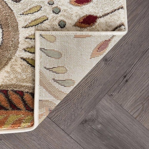 Tayse Rugs Indoor Area Rug 8' X 10' Rectangle Polypropylene Capri Abstract Ivory - Picture 3 of 8