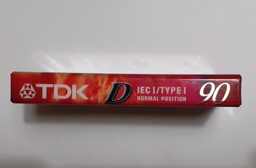 MUSICASSETTA VINTAGE NUOVA SIGILLATA : TDK D-90EB IEC I / TYPE I NORMAL POSITION - Picture 3 of 6