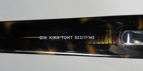 GUANTI GW KIKA TARTARUGA SLIM FORMA RETTANGOLARE CERNIERE A MOLLA OCCHIALI DESIGNER - Foto 8 di 10