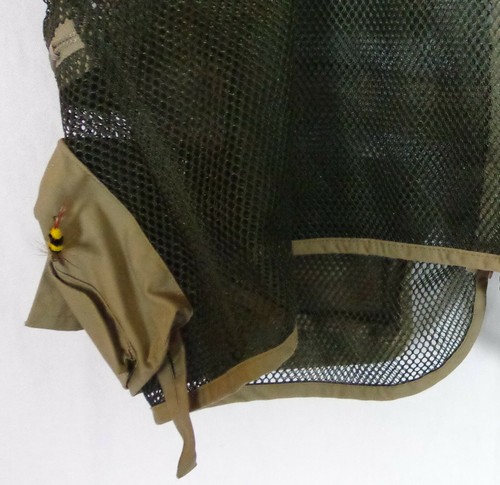 Woodfield Unisex Adults size L Fishing / Camping Vented Vest Polyester - Picture 4 of 4